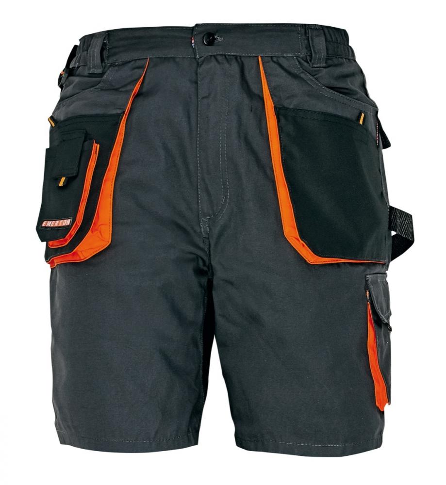 Nohavice monterky krátke (kraťasy) do pása EMERTON čierne č.52 SHORTKY