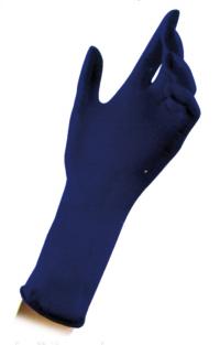 Rukavice kyselinovzdorné latexové veľ.M EXTREME WALKING modré (v balení 50.ks / 25.párov)