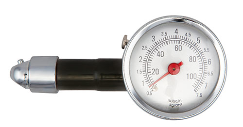 Merač tlaku vzduchu v pneumatíkách na dodávky 7,5.bar (pneumerač / tlakomer)
