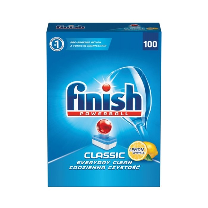 Čistič riadu do umývačky (tabletky / kapsule) FINISH LEMON 100ks