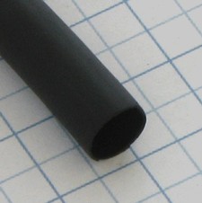 Bužírka zmršťovacia 16/4mm IAKT čierna s termoelastickým lepidlom 1,2m