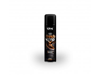 Antiperspirant / Deodorant SPREJ NA TOPÁNKY 2v1 FRESH STEP (silver / orange oil)