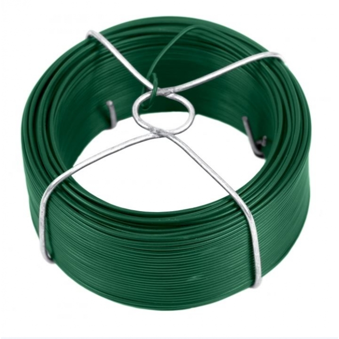 Viazací drôt d-1,4mm x 50m PVC.zelený