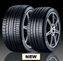 285/45R21 CONTINENTAL  Conti Sport Contact 5P 109Y MO EA 74dB [DOT 2517]