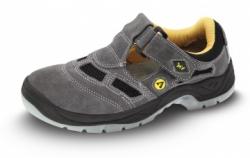 Topánky sandál BERN è.44 šedé s oce¾ovou tužinkou (špièkou)