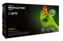 Rukavice nitrilov� zelen� MERCATOR GOGRIP- M